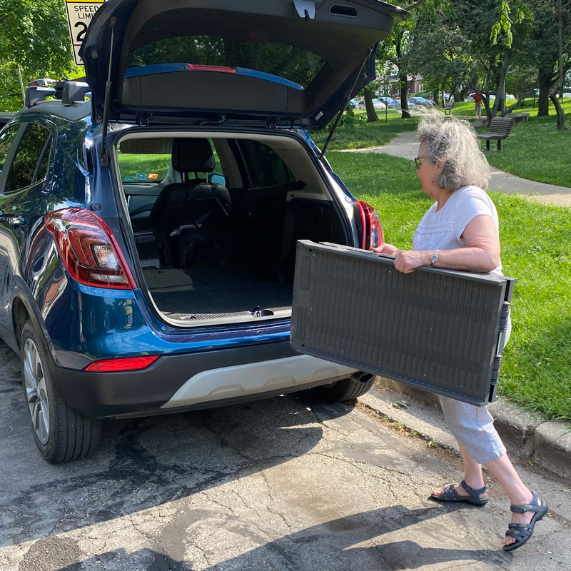 PetStep Folding Dog ramps are easy to use!